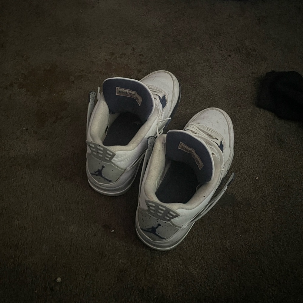 Jordan Sneakers White and Blue